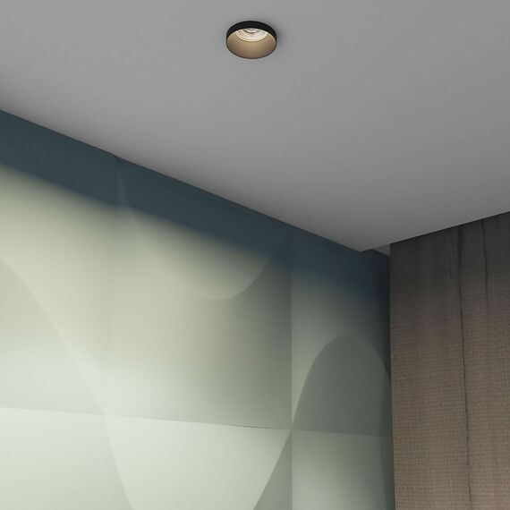 Denkirs DK2070-BK Встраиваемый светильник , IP 20, 50 Вт, GU10, черный, алюминий, изображение 5