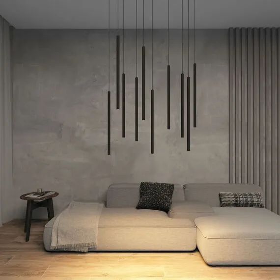 Denkirs DK4303-BK Подвесной светильник со встроенным светодиодом, 5W, IP 20, 3000K, черный, алюминий, изображение 3