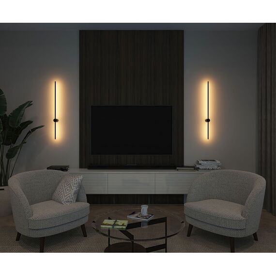 Denkirs DK5014-BK Бра 1000 мм, 3000К, IP20, 12 Вт, черный, алюминий, изображение 6