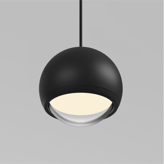 Denkirs DK5316-BK Светильник для трека Air, серия Hang 3000 со светодиодом, ?80*76мм, 48V DC, 5W, RA?95, 120°, 3000K, IP20, черный, алюминий, изображение 2