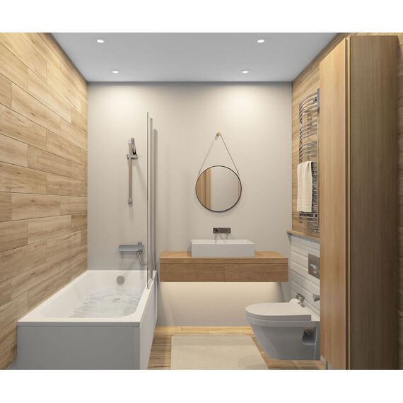 Denkirs DK3102-WH Встраиваемый влагозащищенный светильник, IP65, до 10 Вт, LED, GU5,3, белый, изображение 5