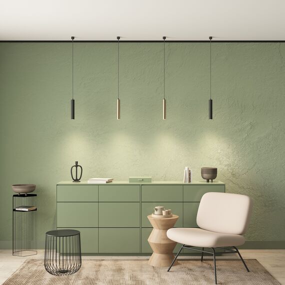 Denkirs DK4050-BK Подвесной светильник, IP 20, 15 Вт, GU10,черный, алюминий, изображение 3