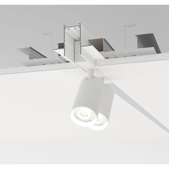 Denkirs TR2012-WH Встраиваемый шинопровод SMART 2м под ГКЛ, белый, изображение 4