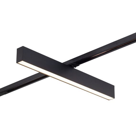 Denkirs DK6630-BK Трековый светильник IP 20, 20 Вт, LED 3000, черный, алюминий