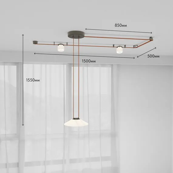 Denkirs Комплект ременной трековой системы Belty, изображение 3