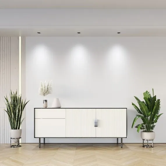 Denkirs DK2510-WB Встраиваемый светильник SPACE со светодиодом d65 220V 8W 38° 4000К IP20 белый/черный алюминий, изображение 8