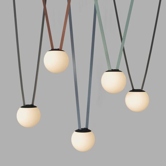 Denkirs DK5551-BK Cветильник для трека-ремня Belty, серия Orb, со светодиодом, D150*H147мм, 48V DC, 10W, RA90, 120°, 3000K, IP20, белый, акрил, изображение 3