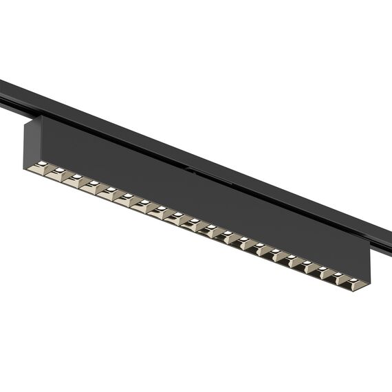 Denkirs DK6634-BK Поворотный однофазный трековый светильник EDDER со светодиодом L538mm 220V 40W 30° 3000K IP20 черный алюминий, изображение 3