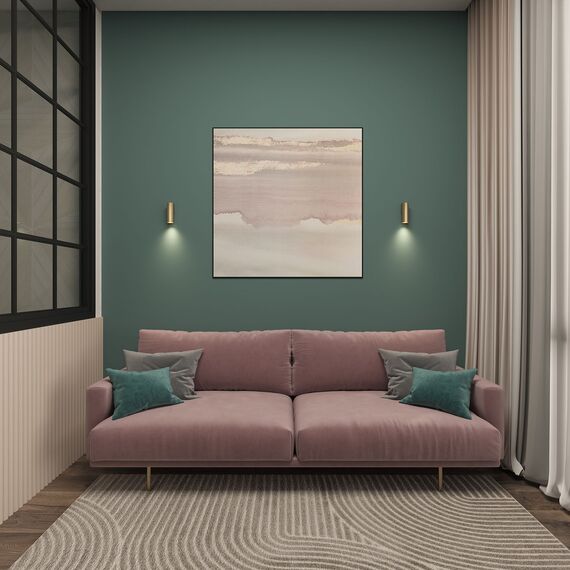 Denkirs DK5021-SG Настенный светильник, IP20, до 15 Вт, LED, GU10, матовое золото, алюминий, изображение 4