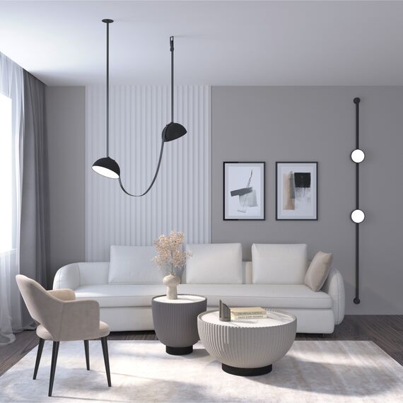 Denkirs DK5566-BK Cветильник для трека-ремня Belty, серия Flow, со светодиодом, D168*H29.5мм, 48V DC, 10W, RA90, 120°, 4000K, IP20, черный, алюминий, изображение 7