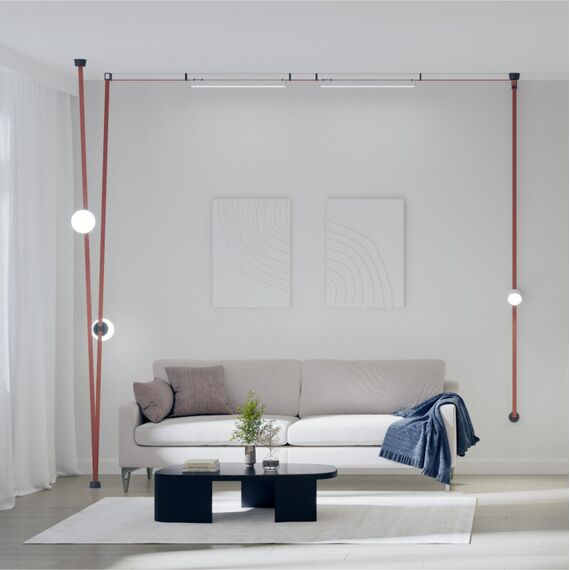 Denkirs DK5577-WH Cветильник для трека-ремня Belty, серия Linear, со светодиодом, L642*W40*H45мм, 48V DC, 24W, RA90, 120°, 3000K, IP20, белый, алюминий, изображение 5