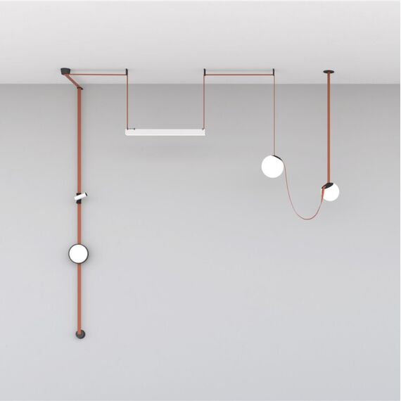 Denkirs DK5577-WH Cветильник для трека-ремня Belty, серия Linear, со светодиодом, L642*W40*H45мм, 48V DC, 24W, RA90, 120°, 3000K, IP20, белый, алюминий, изображение 4