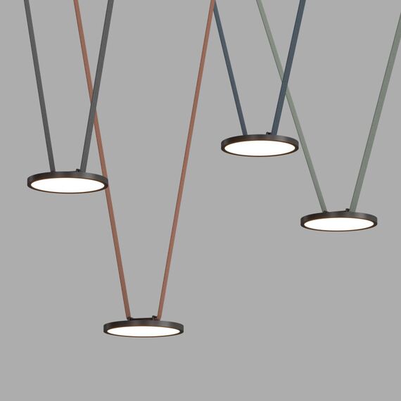 Denkirs DK5566-BK Cветильник для трека-ремня Belty, серия Flow, со светодиодом, D168*H29.5мм, 48V DC, 10W, RA90, 120°, 4000K, IP20, черный, алюминий, изображение 3