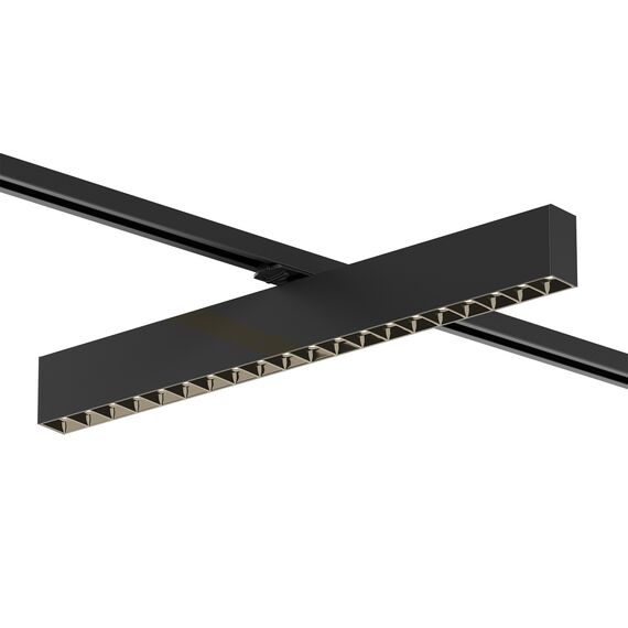 Denkirs DK6634-BK Поворотный однофазный трековый светильник EDDER со светодиодом L538mm 220V 40W 30° 3000K IP20 черный алюминий, изображение 2