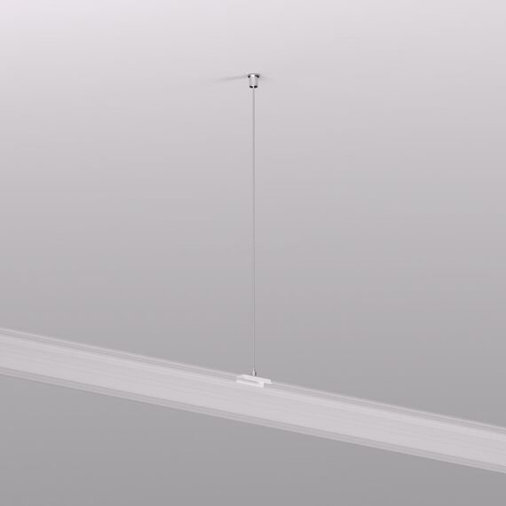 Denkirs TR2127-WH Механический подвес для трека SMART BASE, IP20, 5м, белый, алюминий, изображение 2