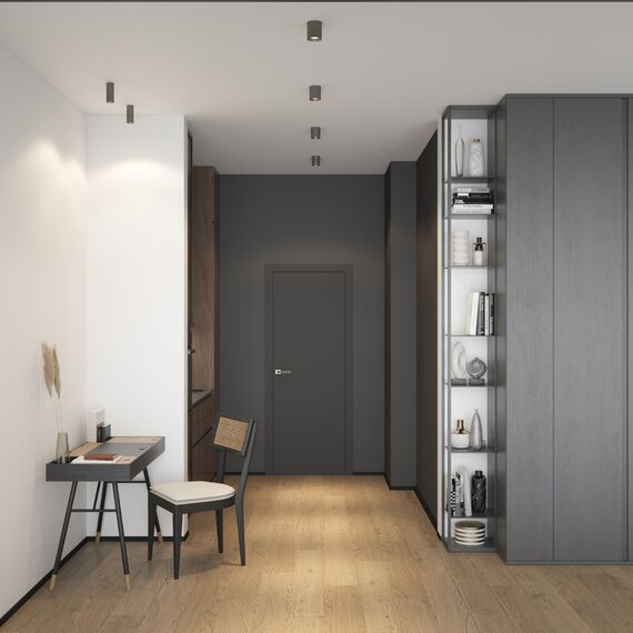 Denkirs DK2610-DN Накладной светильник SHINE TUBE со светодиодом, D70*H80, IP20, 3000К, 10W, RA?90, темный никель, алюминий, изображение 4