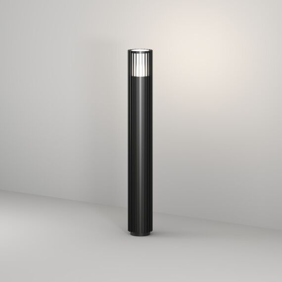 Denkirs DK9728-BK Ландшафтный уличный светильник FARSUN, IP65, 1xE27, до 18 Вт, черный, алюминий