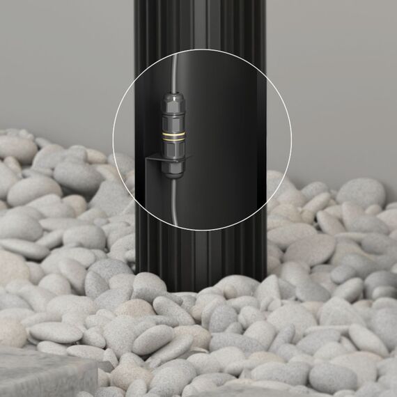 Denkirs DK9728-BK Ландшафтный уличный светильник FARSUN, IP65, 1xE27, до 18 Вт, черный, алюминий, изображение 5