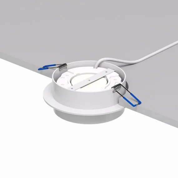 Denkirs DK2090-WH Встраиваемый светильник FLAT, IP 20, до 15 Вт, GX53, LED, белый, алюминий, изображение 3