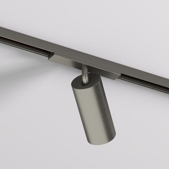 Denkirs DK5741-DN Светильник для трека SHINE SPOT со светодиодом, D45*H100, 48V DC, 10W, RA?90, 3000K, IP20, темный никель, алюминий, изображение 3