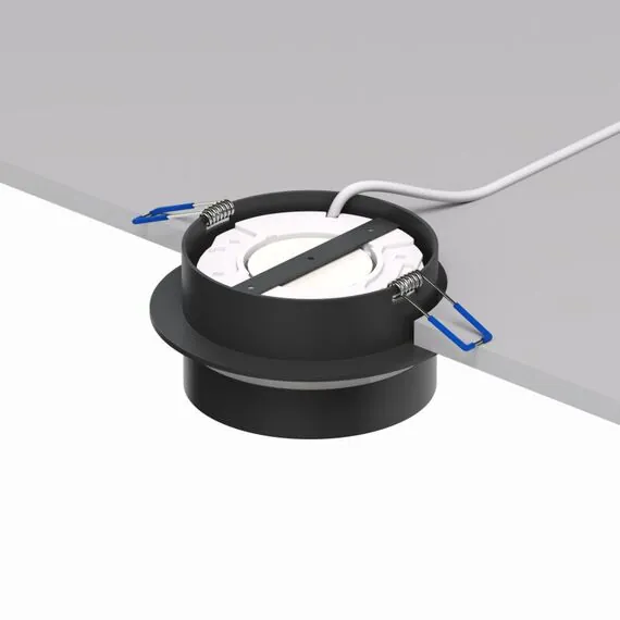 Denkirs DK2100-BK Встраиваемый светильник NIKO, IP 20, до 15 Вт, GX53, LED, черный, акрил, алюминий, изображение 4