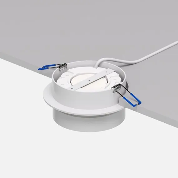 Denkirs DK2100-WH Встраиваемый светильник NIKO, IP 20, до 15 Вт, GX53, LED, белый, акрил, алюминий, изображение 4