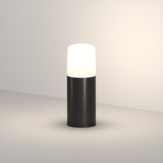 Denkirs DK9743-BK Ландшафтный уличный светильник NORD, IP65, 1хE27 LED, до 18 Вт, черный, алюминий