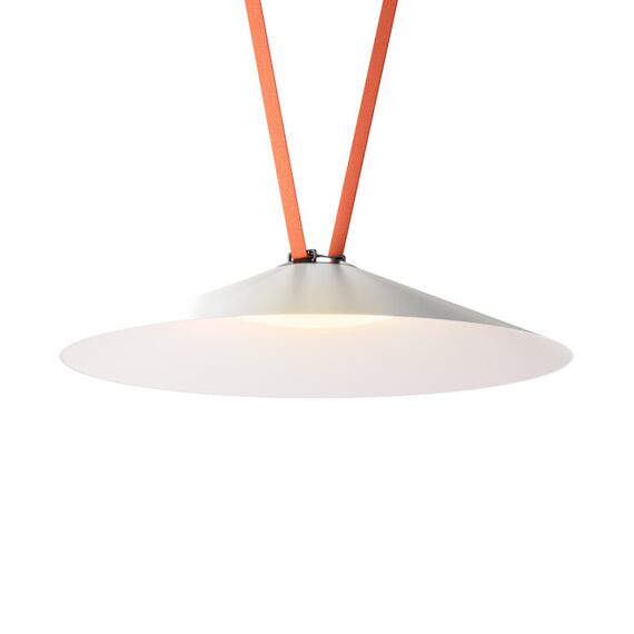 Denkirs DK5569-WH+BK Cветильник для трека-ремня Belty, серия Flow, со светодиодом, D600*H122мм, 48V DC, 24W, RA90, 120°, 3000K, IP20, белый с черным, алюминий, изображение 3