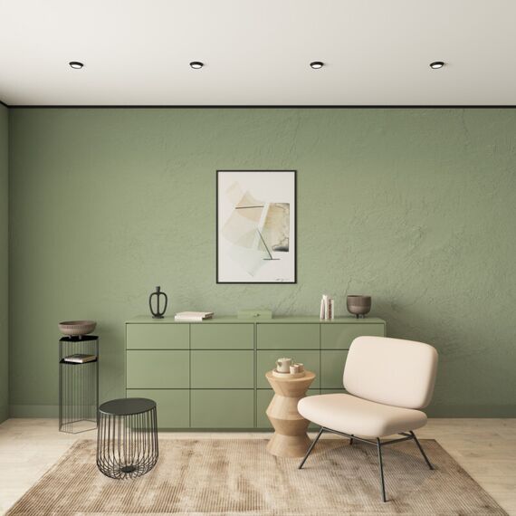 Denkirs DK2090-BK Встраиваемый светильник FLAT, IP 20, до 15 Вт, GX53, LED, черный, алюминий, изображение 5