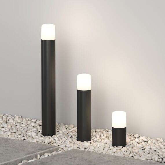 Denkirs DK9743-BK Ландшафтный уличный светильник NORD, IP65, 1хE27 LED, до 18 Вт, черный, алюминий, изображение 4