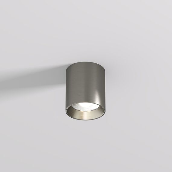 Denkirs DK2610-DN Накладной светильник SHINE TUBE со светодиодом, D70*H80, IP20, 3000К, 10W, RA?90, темный никель, алюминий