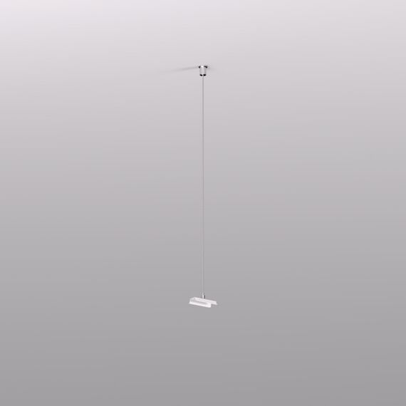 Denkirs TR2127-WH Механический подвес для трека SMART BASE, IP20, 5м, белый, алюминий