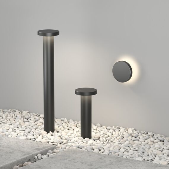 Denkirs DK9704-BK Ландшафтный светодиодный уличный светильник DRAMEN, IP65, 15 Вт, 3000К, черный, алюминий, изображение 4