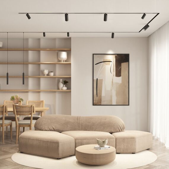 Denkirs DK8110-BK Акцентный светильник SIMPLE SPOT 10W 3000K, черный, изображение 4