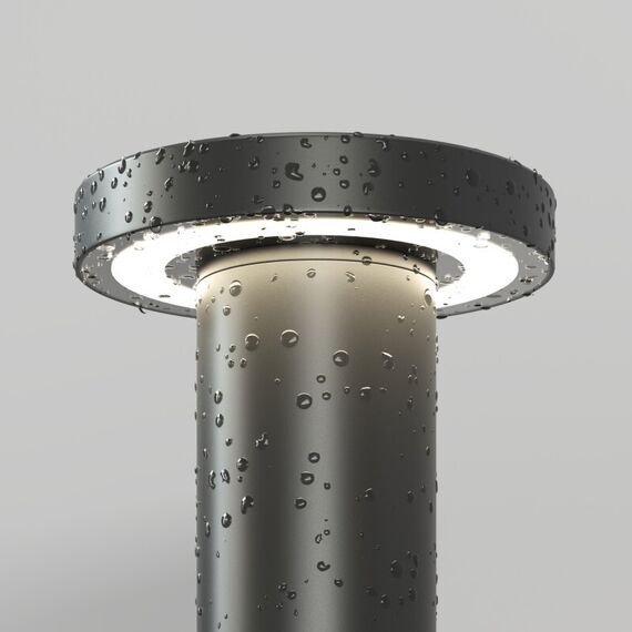 Denkirs DK9708-BK Ландшафтный светодиодный уличный светильник DRAMEN, IP65, 15 Вт, 3000К, черный, алюминий, изображение 3