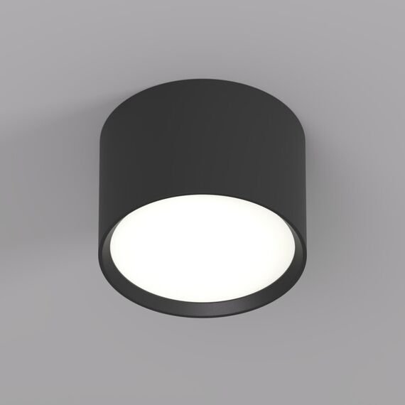 Denkirs DK2601-BK Светильник накладной LUND, IP 20, до 15 Вт, GX53, LED, черный, алюминий