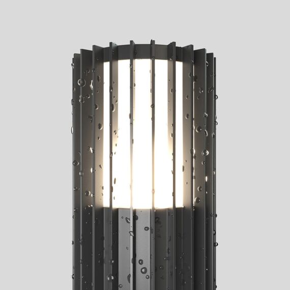 Denkirs DK9728-BK Ландшафтный уличный светильник FARSUN, IP65, 1xE27, до 18 Вт, черный, алюминий, изображение 3