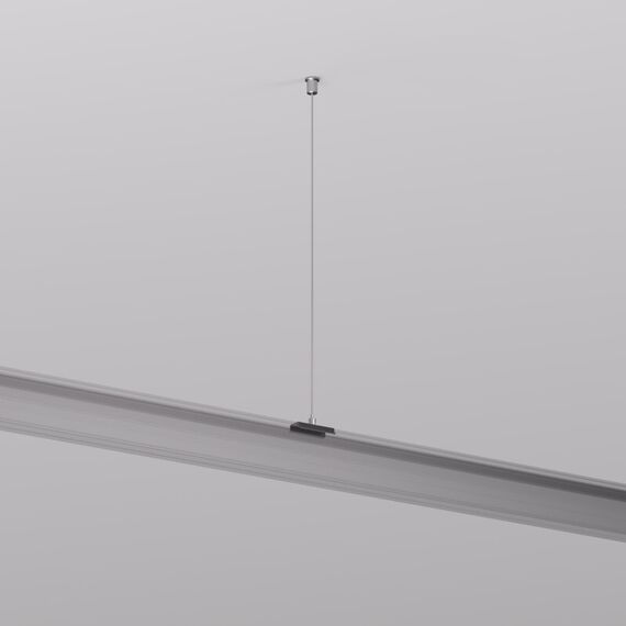 Denkirs TR2127-BK Механический подвес для трека SMART BASE, IP20, 5м, черный, алюминий, изображение 2