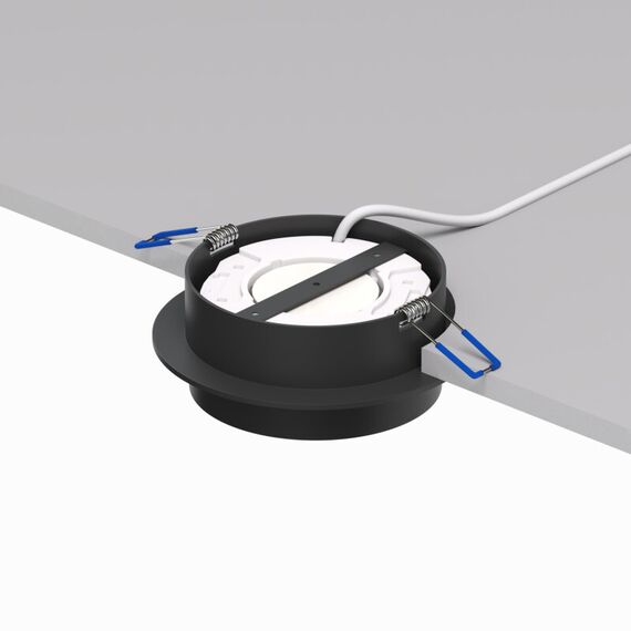 Denkirs DK2090-BK Встраиваемый светильник FLAT, IP 20, до 15 Вт, GX53, LED, черный, алюминий, изображение 4