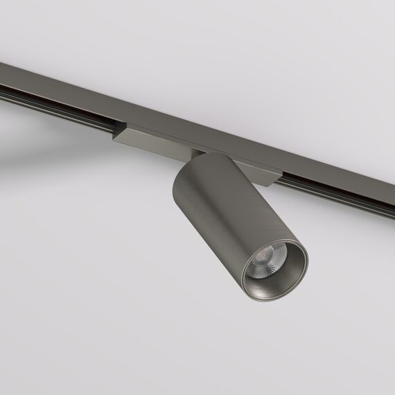 Denkirs DK5741-DN Светильник для трека SHINE SPOT со светодиодом, D45*H100, 48V DC, 10W, RA?90, 3000K, IP20, темный никель, алюминий, изображение 2