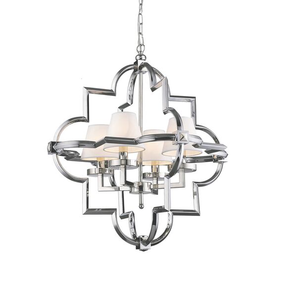 Delight Collection KM0728P-4M nickel Люстра Mandeville M nickel