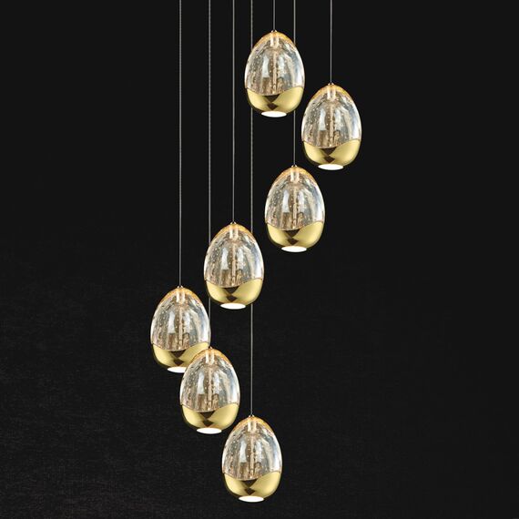 Delight Collection MD13003023-12A gold Подвесной светильник, изображение 3