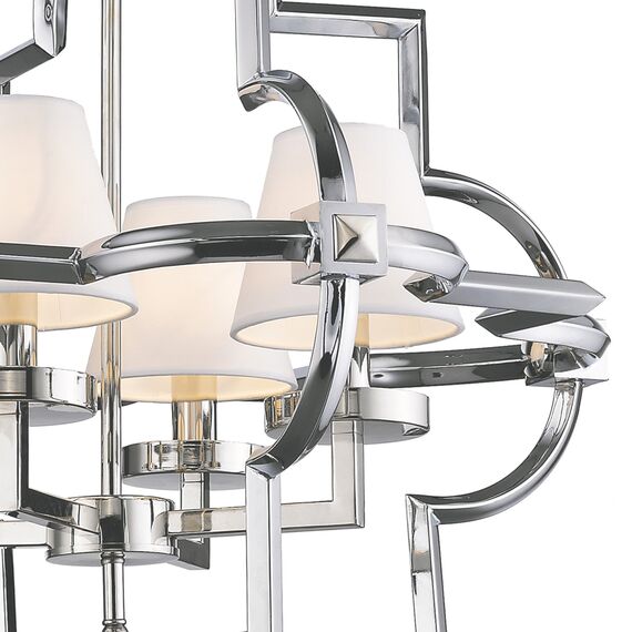 Delight Collection KM0728P-4M nickel Люстра Mandeville M nickel, изображение 3