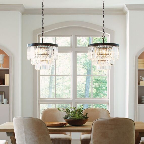 Delight Collection KR0387P-6 black/clear Люстра Odeon 6 black/clear, изображение 2