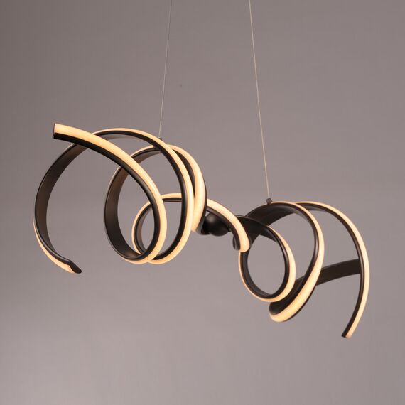 Delight Collection MD8690-2C dark bronze Подвесной светильник Fluire 2C bronze bronze, изображение 3