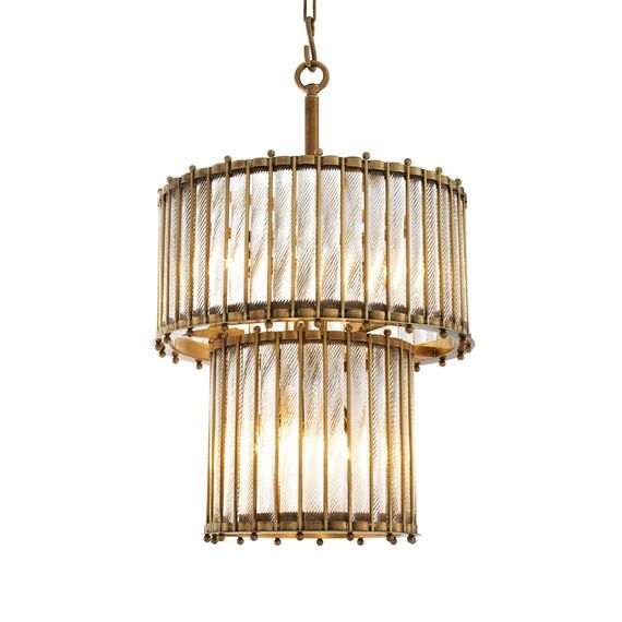 Delight Collection KG0907P-6 brass Люстра Tiziano 6 brass