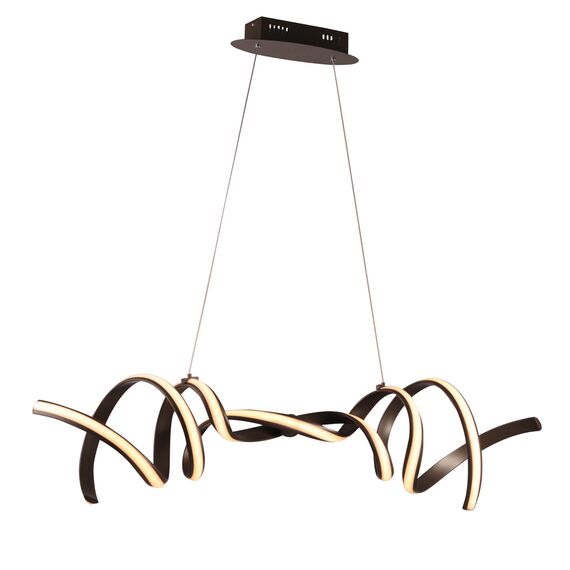 Delight Collection MD8690-2C dark bronze Подвесной светильник Fluire 2C bronze bronze