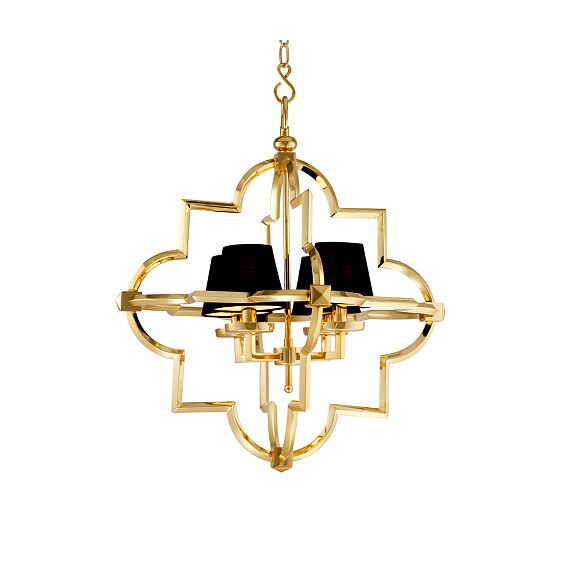Delight Collection KM0728P-4M gold/black Люстра Mandeville M gold/black