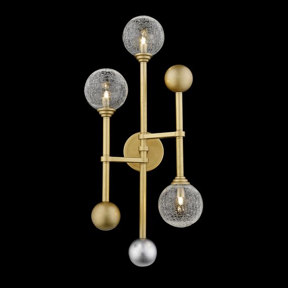 Delight Collection W68084-3 gold Настенный светильник Fluxus 3 gold gold, изображение 2