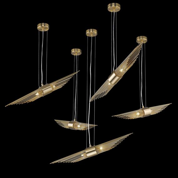 Delight Collection P68069-2 nickel Подвесной светильник, изображение 2